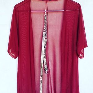 Super Soft Mesh Cardigan